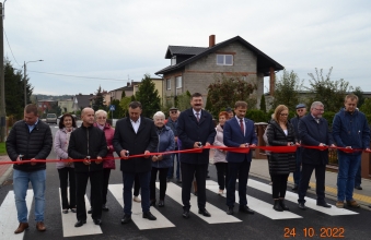 Otwarcie ulicy Rozanej 