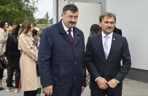 Uroczyste zakonczenie prac w oczyszczalni sciekow w Malanowie                     