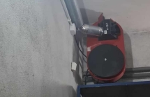 wyciag spalin na scianie